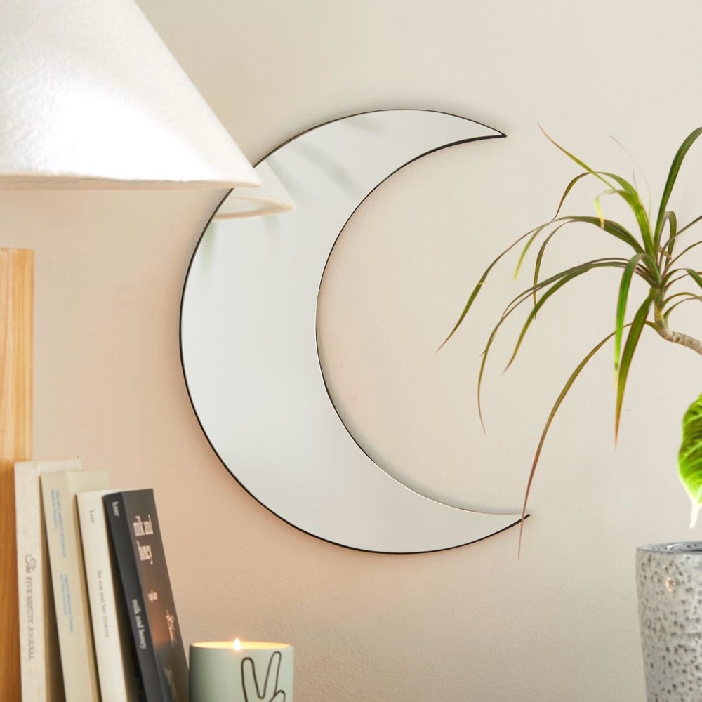 Urban Outfitters Crescent Moon Wall Mirror